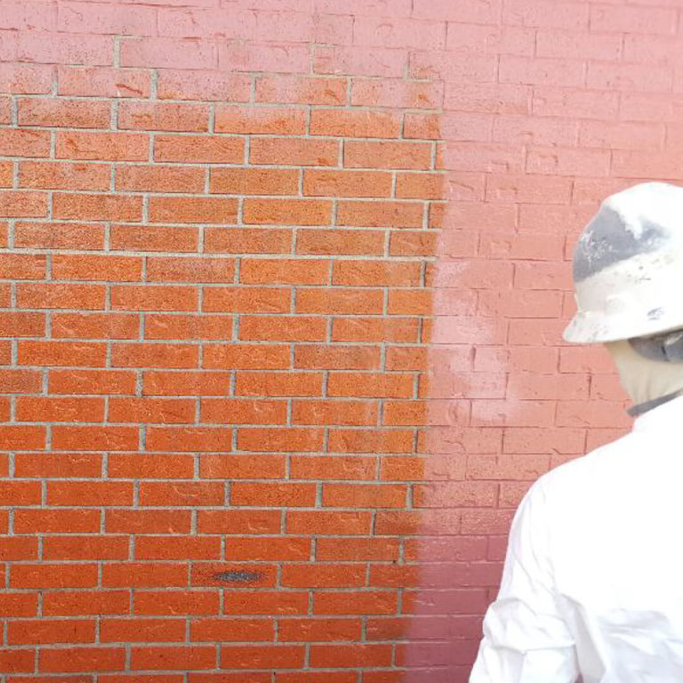 Texas EnviroBlast Brick Wall Restoration